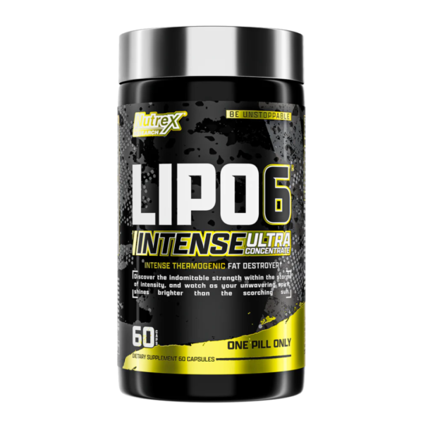 LIPO 6 BLACK INTENSE 60 CÁPSULAS