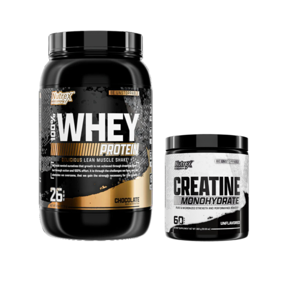 100% WHEY NUTREX 2LB + CREATINA DRIVE 300 GR