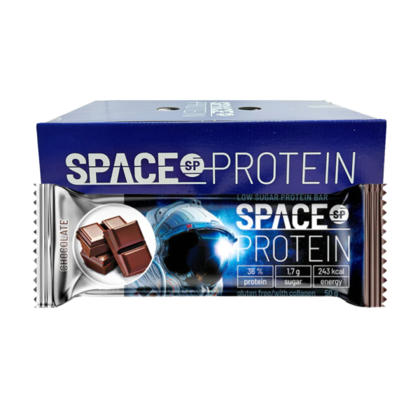 CAJA BARRA SPACE PROTEIN 24 UNIDADES | VARIEDAD DE SABORES
