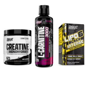CREATINA DRIVE + L'CARNITINA NUTREX + LIPO 6