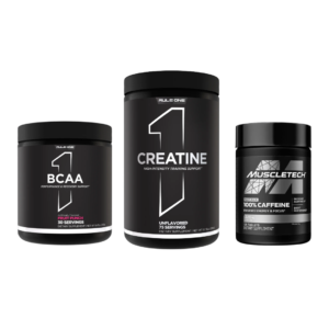 CREATINA R1 390GR + R1 BCAA + CAFEINA MUSCLETECH
