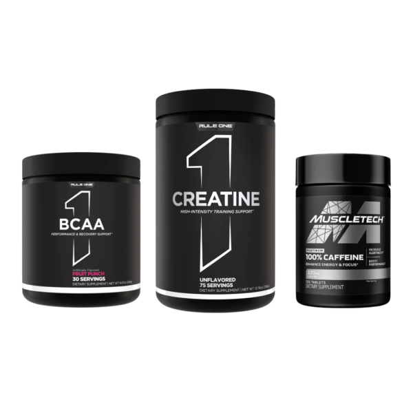 CREATINA R1 390GR + R1 BCAA + CAFEINA MUSCLETECH