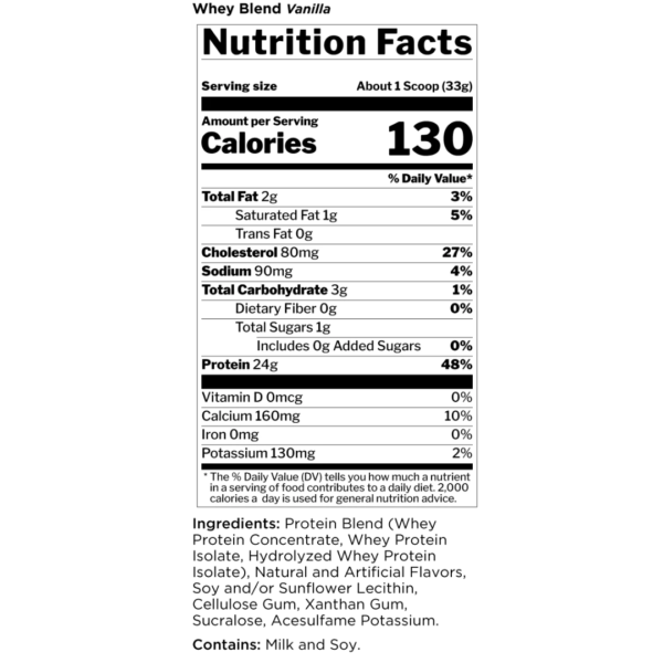 R1 WHEY BLEND 5LB - Imagen 2