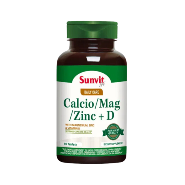 Calcio Magnesio Zinc + Vitamina D3