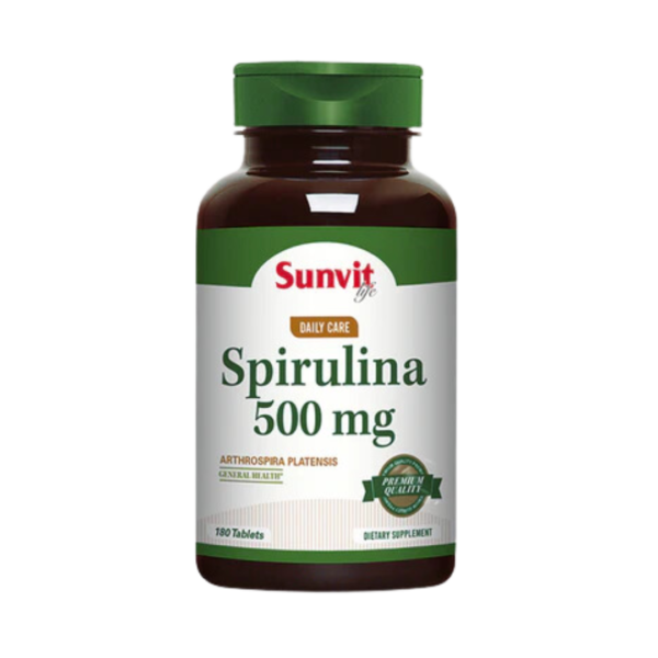 SPIRULINA 500 MG180 TABS