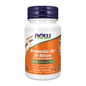 NOW PROBIÓTICO 10 25 BILLON 50 CÁPSULAS