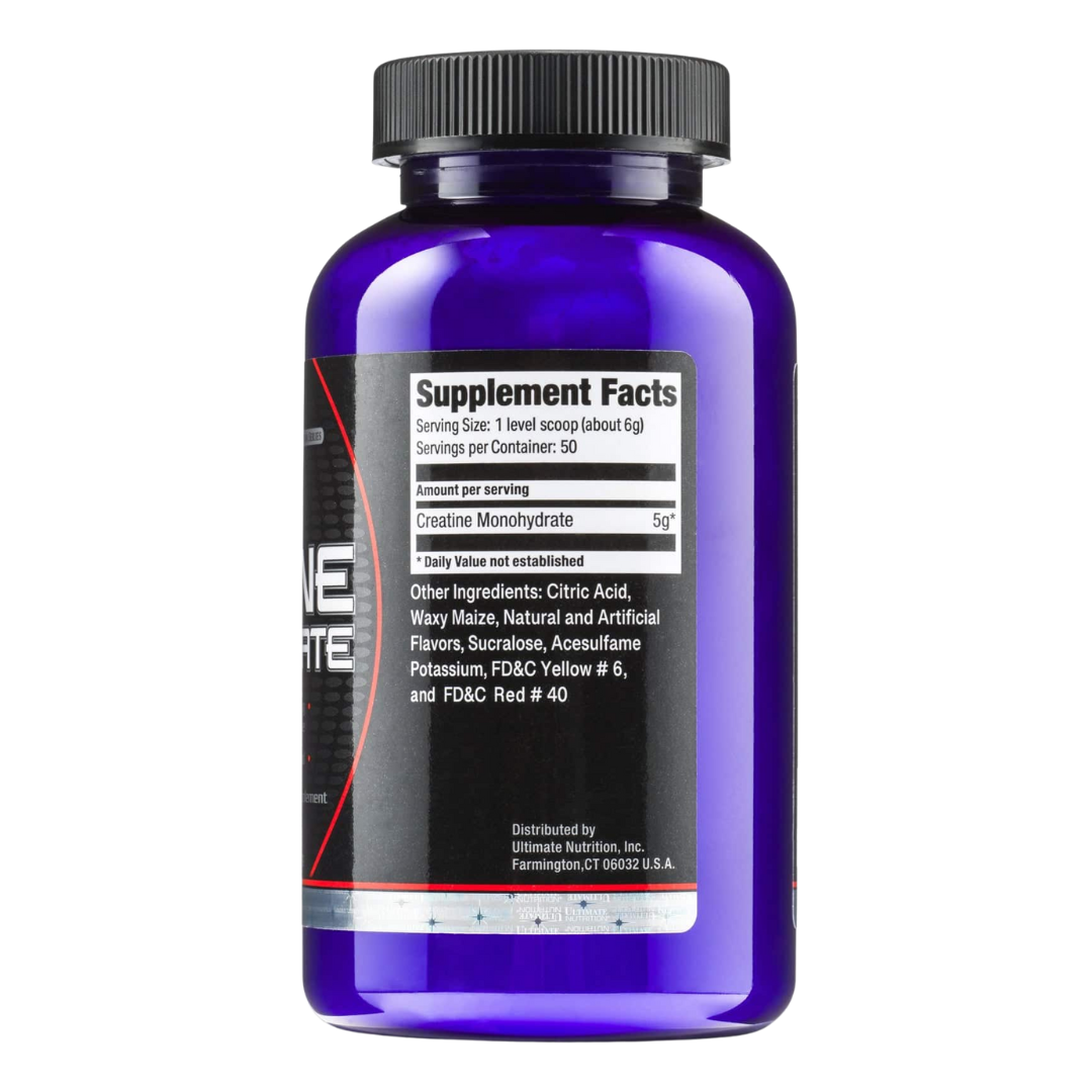 CREATINA ULTIMATE NUTRITION CON SABOR 50 SERVICIOS / 300 GRAMOS - Imagen 2