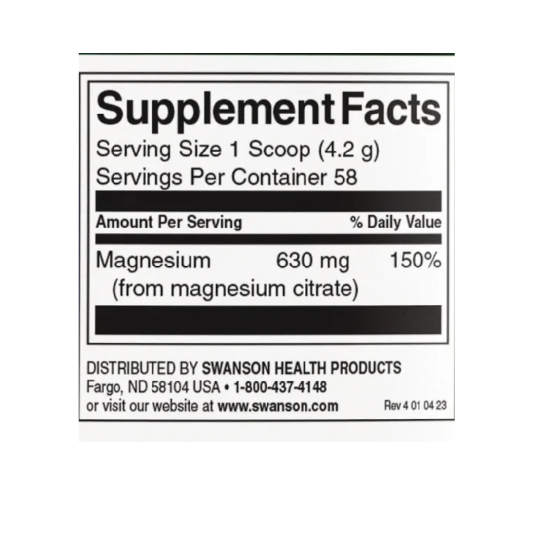 MAGNESIO CITRATO EN POLVO 630 MG 58 SERVICIOS - Imagen 2