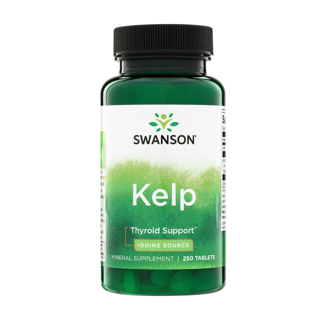 KELP 250 TABLETAS FUENTE DE YODO PARA LA TIROIDES