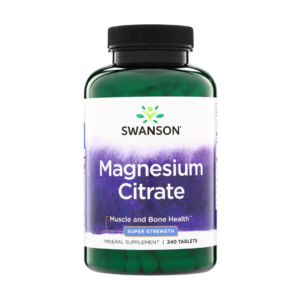 CITRATO DE MAGNESIO 240 TABLETAS 112 MG