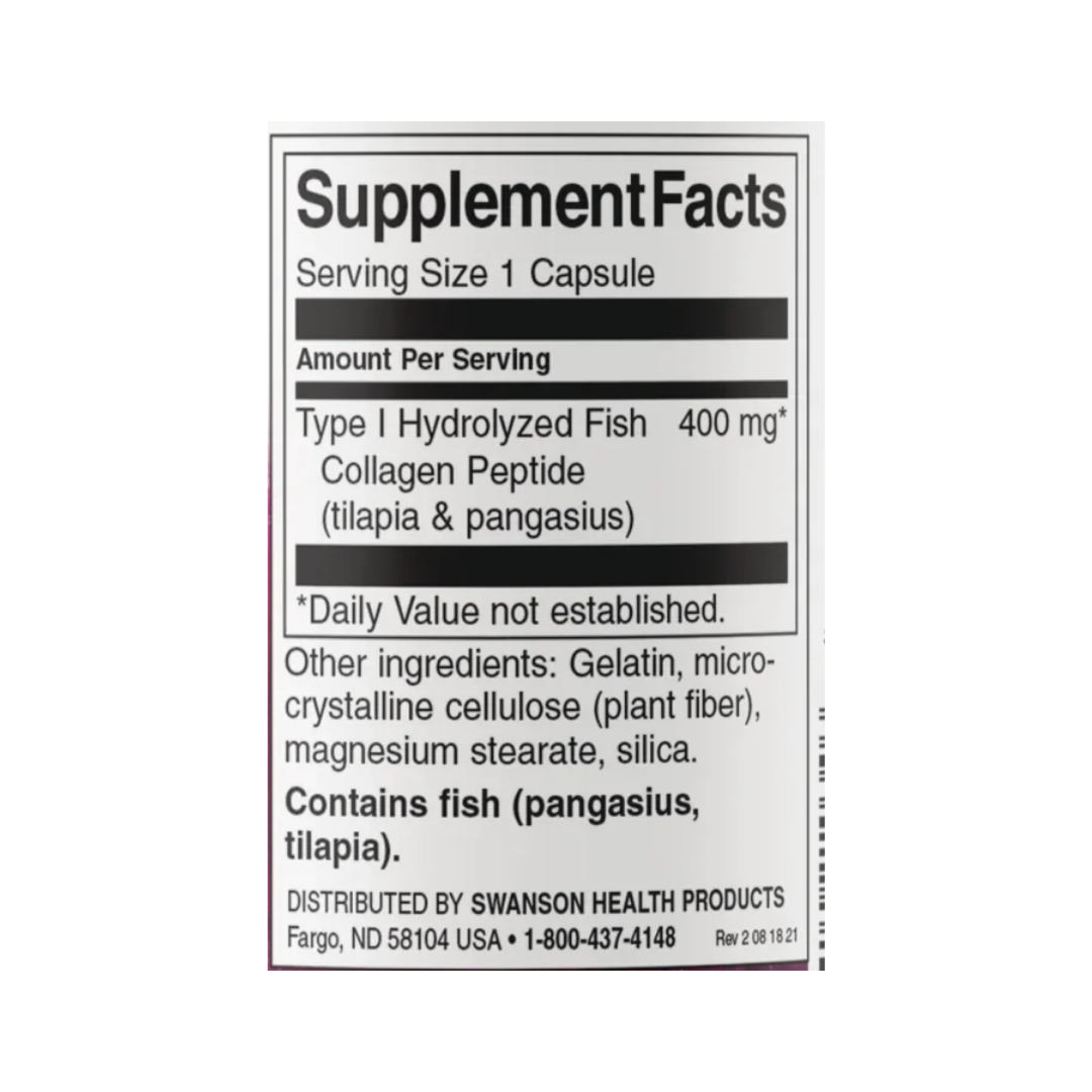 MARINE COLLAGEN 60 CÁPSULAS 400 MG - Imagen 2